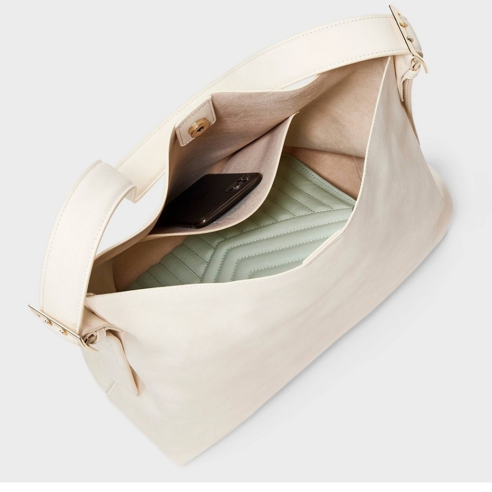 Universal Thread Cream Handbag Nwt - Picture 4 of 4